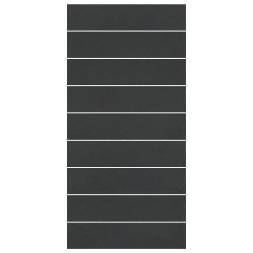  Négyszögletes Medencefedő Fekete Műanyag 999 x 500 cm Vízálló