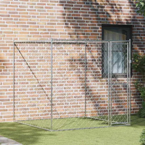  Kutyaketrec 2 x 2 x 2 m Acél