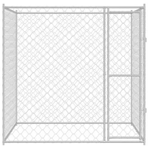  Kutyaketrec 2 x 2 x 2 m Acél