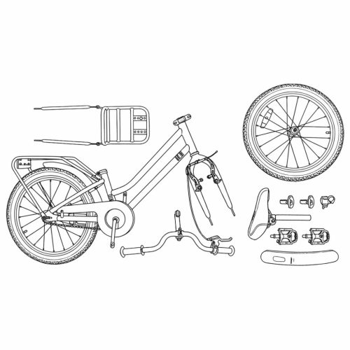  Gyerek Bicikli 22 Hüvelyk 7-12 éves korig Fekete