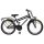  Gyerek Bicikli 20 Hüvelyk 6-11 éves korig ajánlott Fekete
