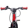  Gyerek Bicikli 18 Hüvelyk 5-7 éves korig Piros
