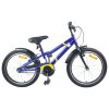  Gyerek Bicikli 18 Hüvelyk 5-7 éves korig Kék Fekete