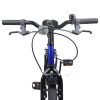  Gyerek Bicikli 18 Hüvelyk 5-7 éves korig Kék Fekete