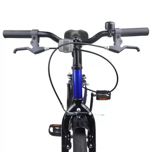  Gyerek Bicikli 22 Hüvelyk 7-12 éves korig Kék Fekete