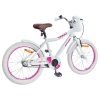  Gyerek Bicikli 20 Hüvelyk 6-11 éves korig ajánlott Fehér