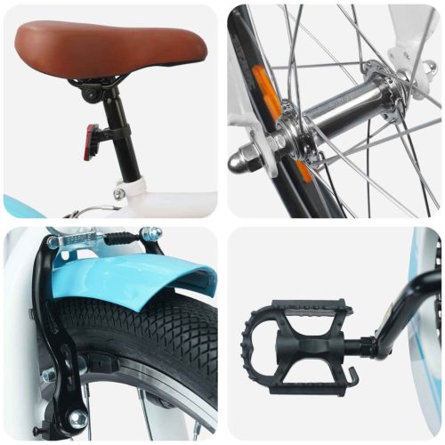  Gyerek Bicikli 24 Hüvelyk 8-12 éves korig Világoskék