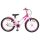  Gyerek Bicikli 18 Hüvelyk 5-7 éves korig Sötét rózsaszín