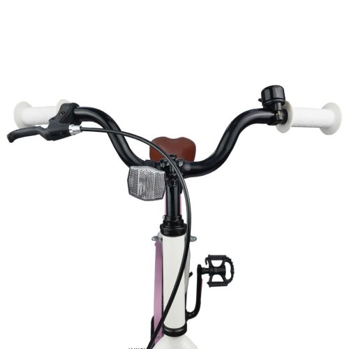  Gyerek Bicikli 18 Hüvelyk 5-7 éves korig Fehér