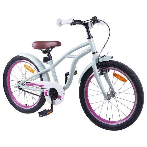  Gyerek Bicikli 18 Hüvelyk 5-7 éves korig Világos zöld