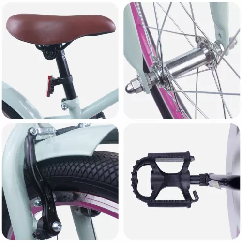  Gyerek Bicikli 22 Hüvelyk 7-12 éves korig Világos zöld