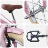  Gyerek Bicikli 24 Hüvelyk 8-12 éves korig Világos Rózsaszín