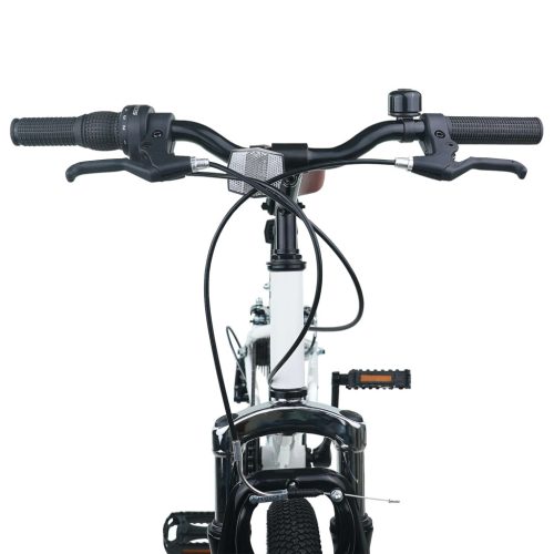  Kids Mountain Bike 24 Hüvelyk 6-Speed 8-12 éves korig Fehér