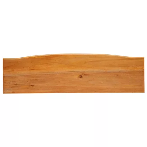  Konzolasztal Természetes 115 x 32 x 76 cm Tömör Mahagóni Fa