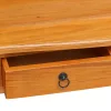  Konzolasztal Természetes 115 x 32 x 76 cm Tömör Mahagóni Fa