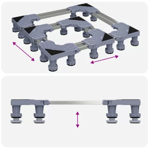  Mosógép Alap Állítható 400 kg