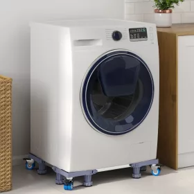  mosógép állvány kerekekkel, állítható 350 kg