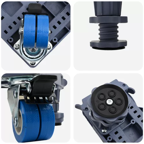  mosógép állvány kerekekkel, állítható 350 kg