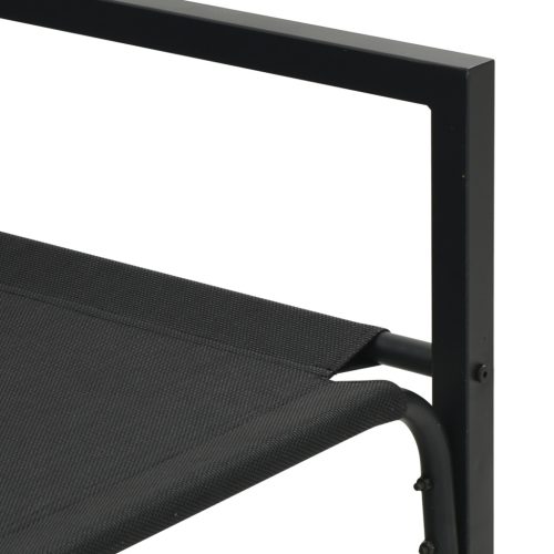  Kerti pad Fekete 61 x 72.5 x 71 cm Acél