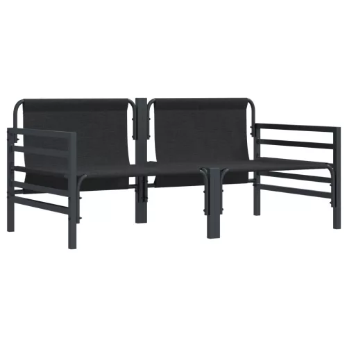  Kültéri bútor szettek párnával párnával 2 pcs Antracit
