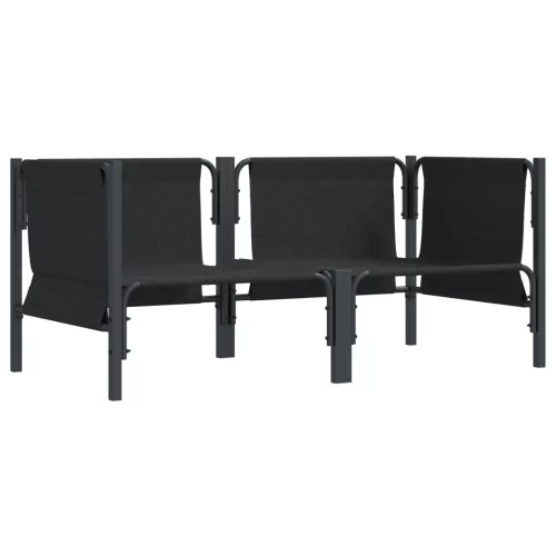  Kültéri bútor szettek párnával párnával 2 pcs Antracit
