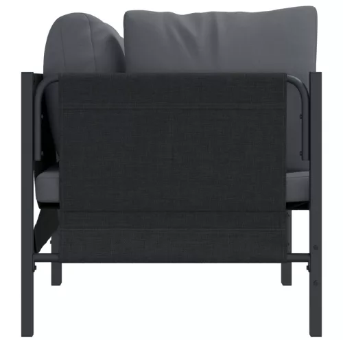  Kültéri bútor szettek párnával párnával 2 pcs Antracit
