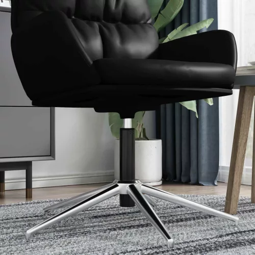  Irodai Szék Gázláb Fekete 14 cm Vas