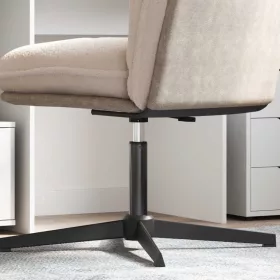  Irodai Szék Gázláb Fekete 15,5 cm Vas