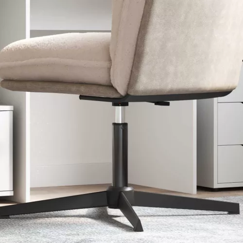  Irodai Szék Gázláb Fekete 15,5 cm Vas