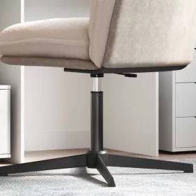  Irodai Szék Gázláb Fekete 18,5 cm Vas