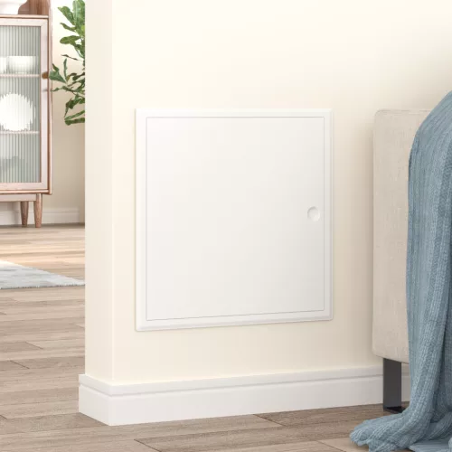  Hozzáférési panel Fehér 40 x 40 cm acél