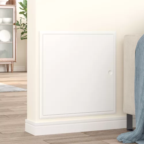  Hozzáférési panel Fehér 50 x 50 cm acél