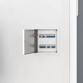  Hozzáférési panel 2 pcs Fehér 20 x 20 cm Acél