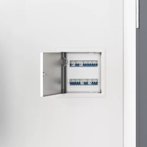  Hozzáférési panel 2 pcs Fehér 20 x 20 cm Acél