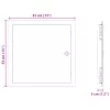  Hozzáférési panel Fehér 30 x 30 cm Acél