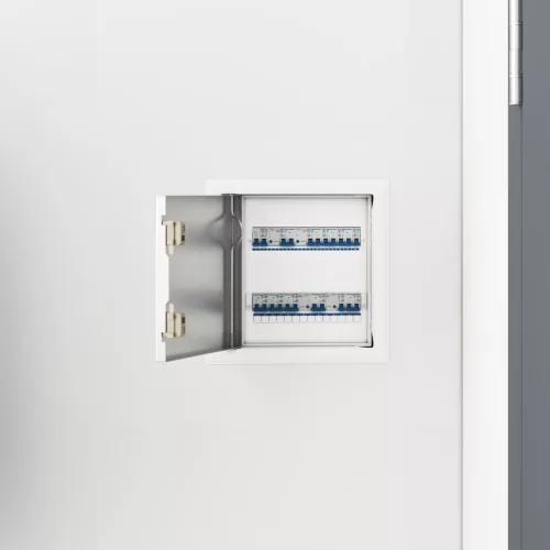  Hozzáférési panel 2 pcs Fehér 20 x 20 cm Acél