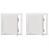  Hozzáférési panel 2 pcs Fehér 20 x 20 cm Acél