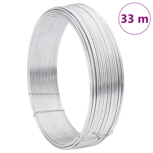  Kerítéskötöző drót Ezüst 33 m Tüzihorganyzott acél
