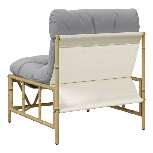  Kerti Kényelmes Székek 2 db Párnával 60x80x71 cm Acél