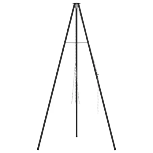  Tábortűz Főző Állvány 150 cm Magasság Acél