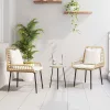  Kert étkező szett 3 pcs Barna, Fekete, Krém 35 x 35 x 45 cm