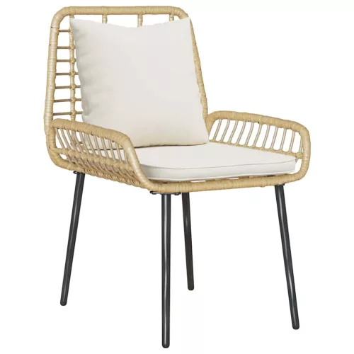  Kert étkező szett 3 pcs Barna, Fekete, Krém 35 x 35 x 45 cm