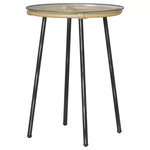  Kert étkező szett 3 pcs Barna, Fekete, Krém 35 x 35 x 45 cm