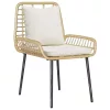  Kert étkező szett 3 pcs Fekete, Antracit 109 x 63 x 83 cm