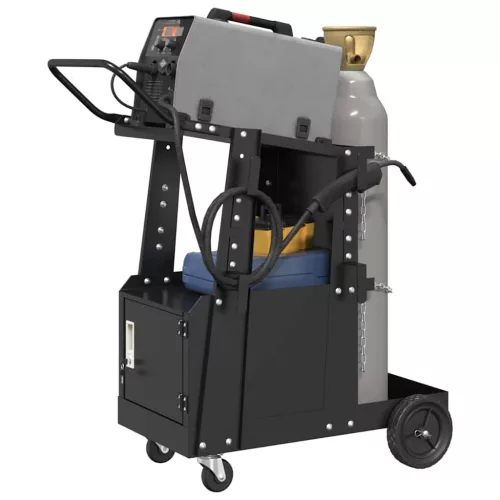  Hegesztőkocsi Fekete 90 x 46 x 96 cm Acél