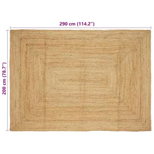  Szőnyeg Bézs 200 x 290 cm Juta