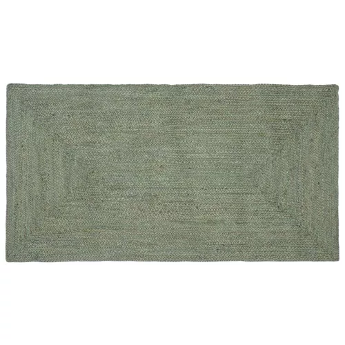  Területszőnyegek Négyszögletes Olajzöld 100 x 200 cm