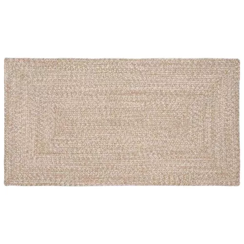  Szőnyeg Természetes és fehér 100 x 200 cm Juta