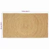  Szőnyeg Barna 60 x 110 cm Juta