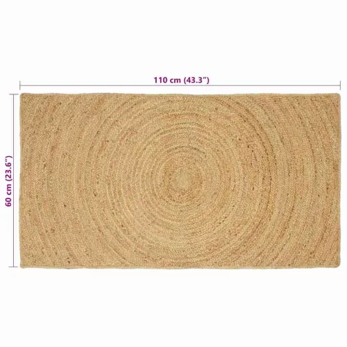  Szőnyeg Barna 60 x 110 cm Juta